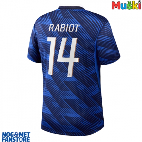 Francuska Adrien Rabiot #14 Domaci Dres SP 2026 Kratak Rukav